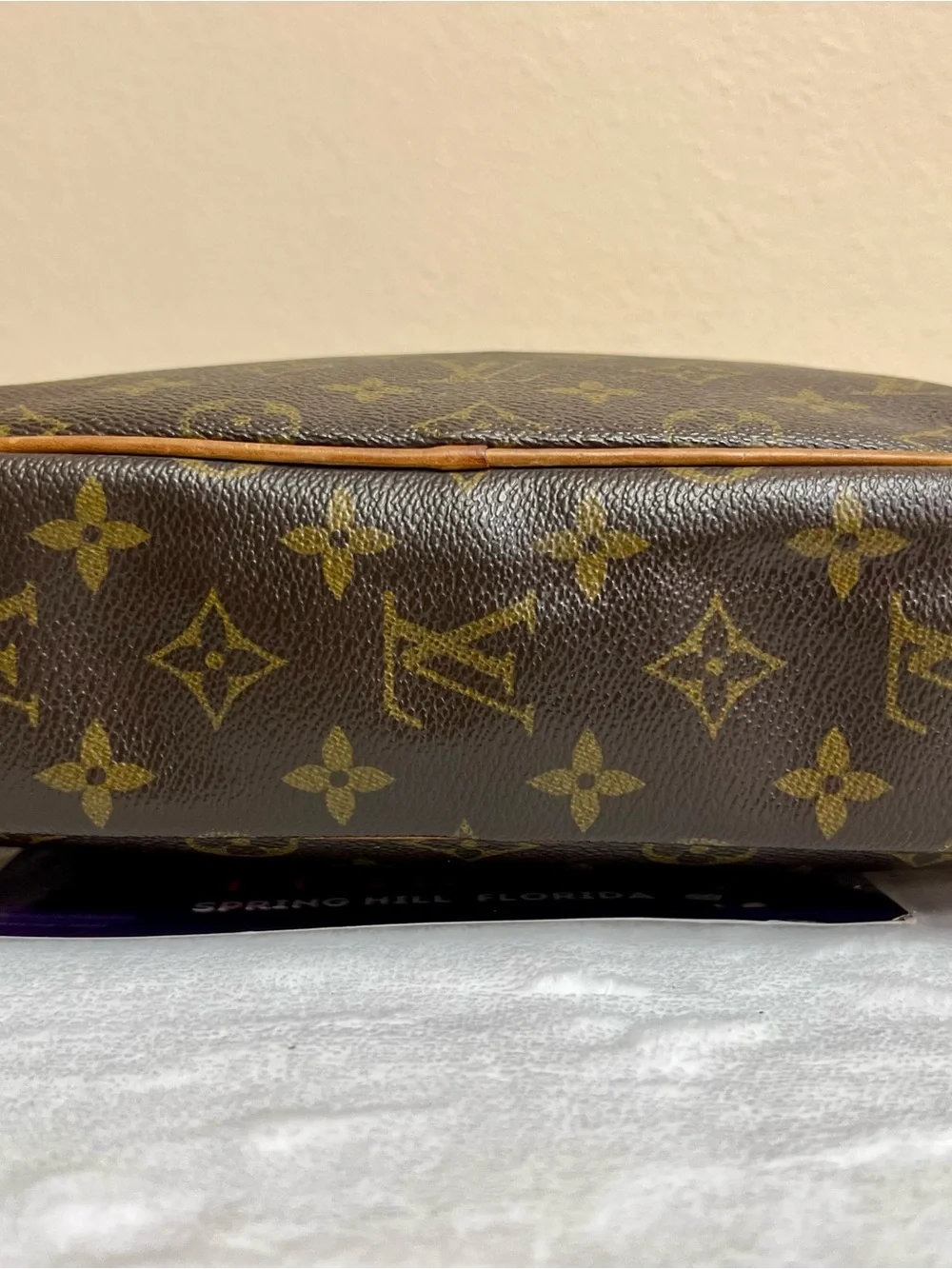 AUTH LOUIS VUITTON COMPIEGNE 28 CLUTCH - Picture 2 of 16